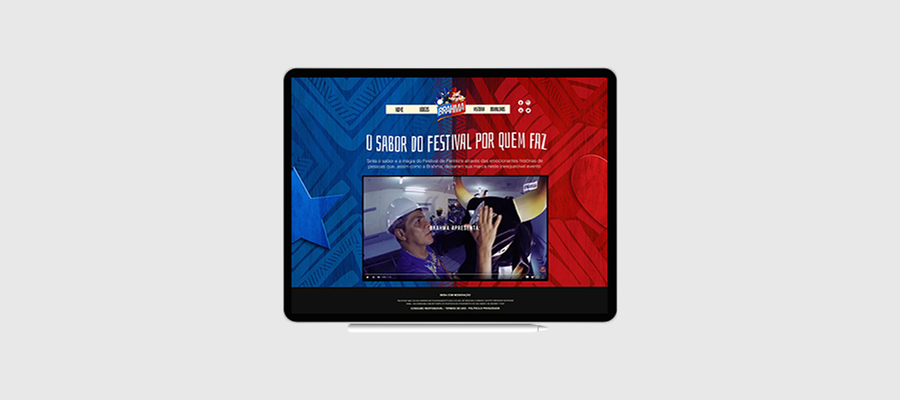 Brahma sabor do festival tablet